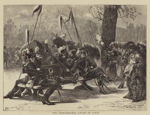 El uhlan irreprimible en París de Edward John Gregory